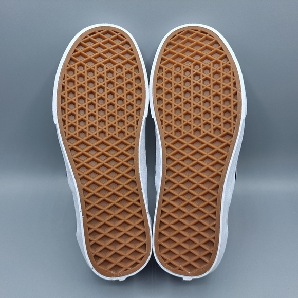 New Vans Classic Slip-On Vans Crew Floral Red and Blue Women's Size 6.5 - Picture 8 of 9